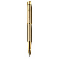 Ручка ролер Parker IM Brushed Metal Gold GT RB 20 322G