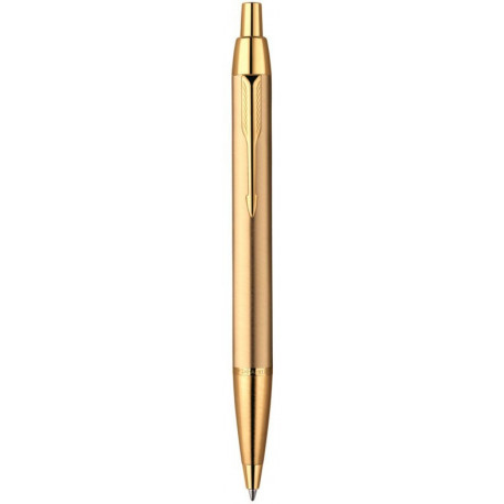 Шариковая ручка Parker IM Brushed Metal Gold GT BP 20 332G