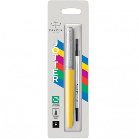 Ручка-ролер Parker JOTTER Originals Yellow CT RB блістер 15 326