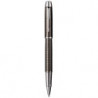 Ручка-ролер Parker IM Premium Dark Gun Metal Chiselled RB в подар.уп. 20 422Db19