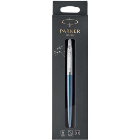 Ручка гелева Parker JOTTER Waterloo Blue CT GEL в подар.уп. 16 862bL