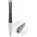 Ручка кулькова Parker URBAN Premium Ebony Metal Chiselled BP Тризуб на торці 21232Ч_TR