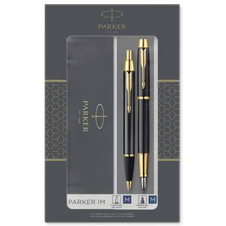 Набір ручок Parker IM Black GT FP + BP у подар.уп. DUOSETS 20 392Чb19