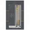 Набор ручек Parker IM Brushed Metal GT RB+BP (роллерная + шариковая)