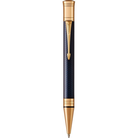 Ручка кулькова Parker DUOFOLD Prestige Blue Chevron GT BP 96 032