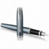 Ручка перьевая Parker IM Light Blue Grey CT FP F 22 511