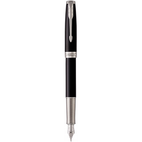 Ручка перова Parker SONNET Black Lacquer CT FP F 86 111