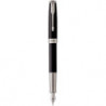 Ручка перова Parker SONNET Black Lacquer CT FP F 86 111
