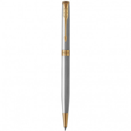 Ручка кулькова Parker SONNET Slim Stainless Steel GT BP 84 131