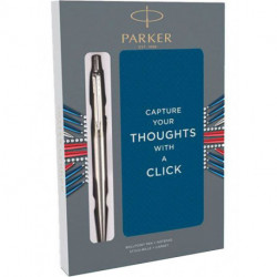 Набір Parker JOTTER Stainless Steel CT BP (кулькова ручка + блокнот)