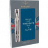 Набір Parker JOTTER Stainless Steel CT BP (кулькова ручка + блокнот)