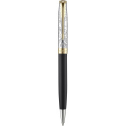 Ручка шариковая Parker SONNET SE Impression Matte Black GT BP 87 732