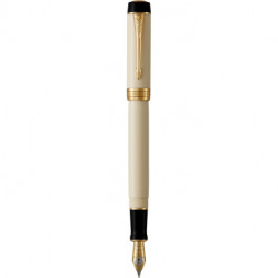Ручка перова Parker DUOFOLD Classic Ivory & Black GT FP F 92 201