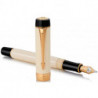 Ручка перова Parker DUOFOLD Classic Ivory & Black GT FP F 92 201