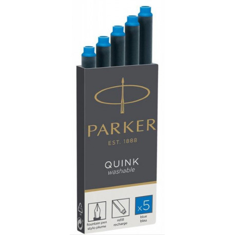Картриджи Parker Quink /5шт. голуб. 11 410WBL