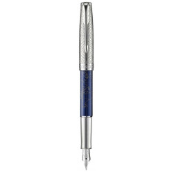 Ручка перьевая Parker SONNET SE Atlas Blue Silver PT FP F 88 311