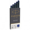 Картриджи Parker Quink /5шт. син. 11 410BLU