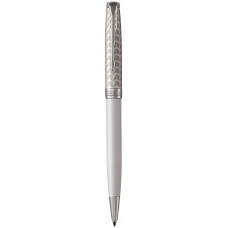 Ручка шариковая Parker SONNET Metal & Pearl Lacquer CT BP 87 432