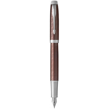 Ручка перьевая Parker IM Premium Brown CT FP F 24 511
