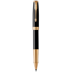 Ручка-ролер Parker SONNET Black Lacquer GT RB 86 022