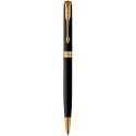 Ручка кулькова Parker SONNET Slim Matte Black Lacquer GT BP 84 831