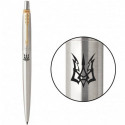 Ручка шариковая Parker JOTTER Stainless Steel GT BP Трезубец-Молния 16032_T056b