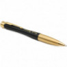 Ручка шариковая Parker URBAN Muted Black GT BP Трезубец на торце + Слава Україні 30035_T011y