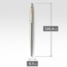 Ручка шариковая Parker JOTTER Stainless Steel GT BP Трезубец из колосков 16032_T059b