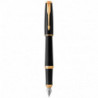 Набор ручек Parker URBAN Muted Black GT FP+BP (перьевая + шариковая)