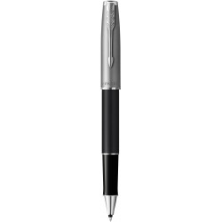 Ручка-ролер Parker SONNET Essentials Metal & Black Lacquer CT RB 83 522