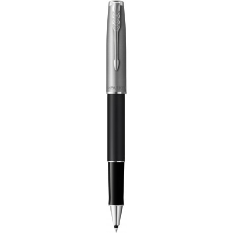 Ручка-роллер Parker SONNET Essentials Metal & Black Lacquer CT RB 83 522