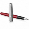 Ручка-ролер Parker SONNET Essentials Metal & Red Lacquer CT RB 83 622