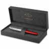 Ручка-ролер Parker SONNET Essentials Metal & Red Lacquer CT RB 83 622