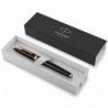 Ручка перьевая Parker IM Black GT FP M 22 012