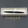 Ручка шариковая Parker JOTTER XL Monochrome Black BT BP Трезубец 12432_TR