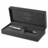 Ручка кулькова Parker SONNET Essentials Metal & Black Lacquer CT BP 83 532