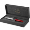 Ручка перова Parker SONNET Essentials Metal & Red Lacquer CT FP F 83 611