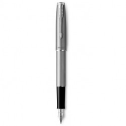 Ручка перьевая Parker SONNET Essentials Stainless Steel CT FP F 83 811
