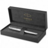 Ручка перова Parker SONNET Essentials Stainless Steel CT FP F 83 811