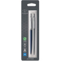 Набор ручек Parker JOTTER Royal Blue CT BP + Stainless Steel CT GEL (шариковая + гелевая)