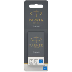 Картриджи Parker Quink /5шт. син. блистер 11 416BLU