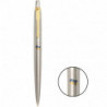 Шариковая ручка Parker JOTTER Stainless Steel GT BP Флаг сине-желтый 16032_T008c