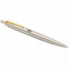 Ручка шариковая Parker JOTTER Stainless Steel GT BP Герб Украины желто-синий 16032_T005c