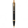 Шариковая ручка Parker IM Black GT BP Сердечки 22032_L021y