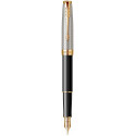 Ручка перьевая Parker SONNET SE Silver Fougere & Black GT FP F 88 511