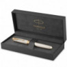 Ручка перьевая Parker SONNET Silver Mistral GT FP F 88 611