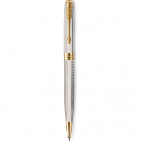 Ручка шариковая Parker SONNET Silver Mistral GT BP 88 632