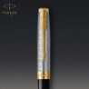 Ручка кулькова Parker SONNET Metal & Black Lacquer GT BP 68 132