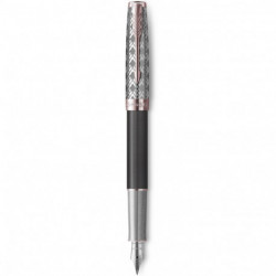 Перова ручка Parker SONNET Metal & Grey Lacquer PGT FP F 68 211
