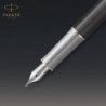 Перова ручка Parker SONNET Metal & Grey Lacquer PGT FP F 68 211